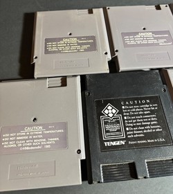 Vtg 1980s NES Nintendo SUPER CONTRA WORLD CUP RBI BASEBALL Org Game LOT of 7