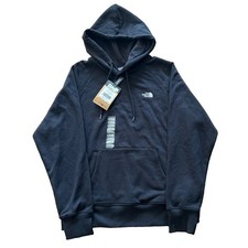NWT The North Face Evolution Black Relaxed Fit Hoodie Women s Size Medium