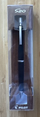 Pilot Mechanical Pencil S20 0.5mm Body Color Black HPS-2SK-B5 New In Box.