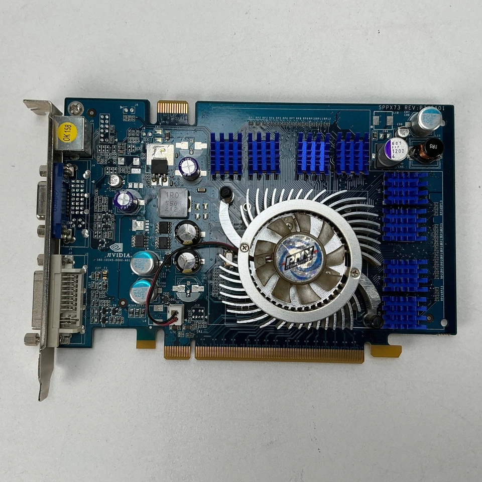 NVIDIA GeForce 7300 GT 256MB PCIe Graphics Card Mac Pro P345 180-10345-0000-A01 - Image 2 of 4