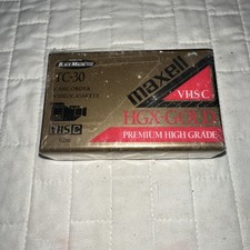 Maxell MAX203010 High Grade VHS-C Videotape Cassette