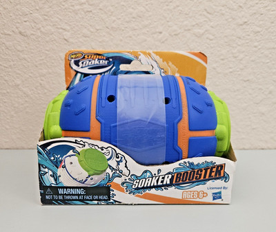 Nerf Super Soaker Booster. Discontinued Water Toy NIB unopened 2013 Hasbro Nerf