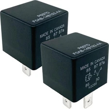 2-Pack P6STD FOAB-14B192-AA Relay 12V 40A 5-Pin SPDT Automotive Fuel Pump Starte