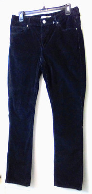 NWOT Levi's Black Corduroy Pants Women's Size W31 L30 Never Worn CW-3521