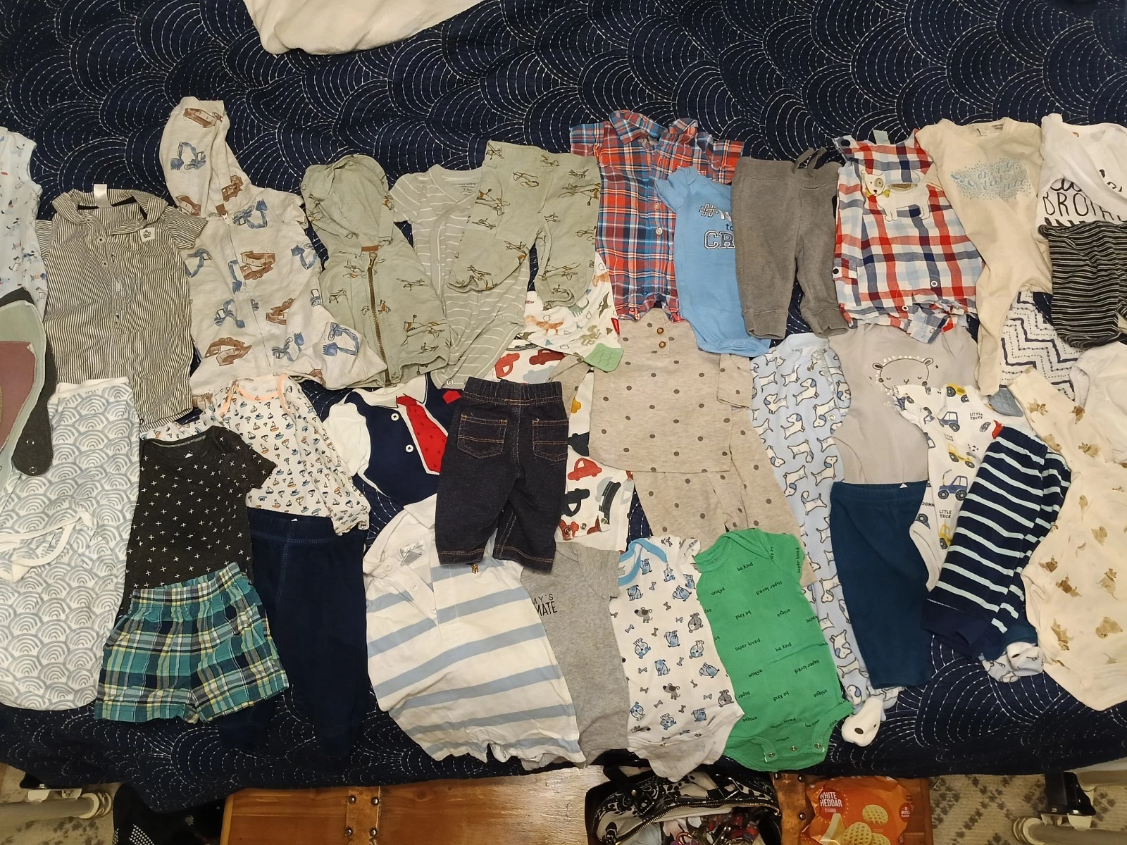 Baby Boy 0-6 Months Various Mixed Brands Huge Clothing Lot
Opens in a new window or tab