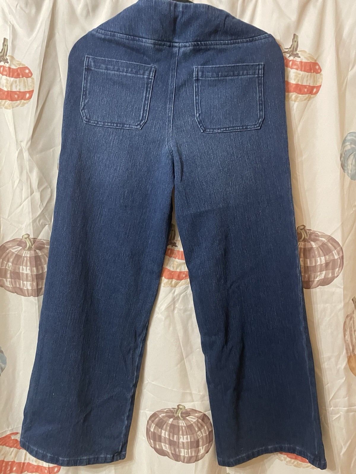 New KIM GRAVEL belle Believe In Your Own Beauty Pull On Dark Blue Jean Size 10 P