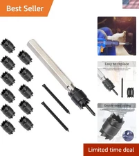 High Speed Steel 14-Pack Spot Weld Cutter Set, Effortless Double-Sided Removal