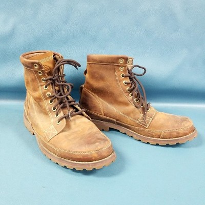 Timberland Earthkeepers 15551 Brown Leather 6'' Boots Men's Sz 9.5