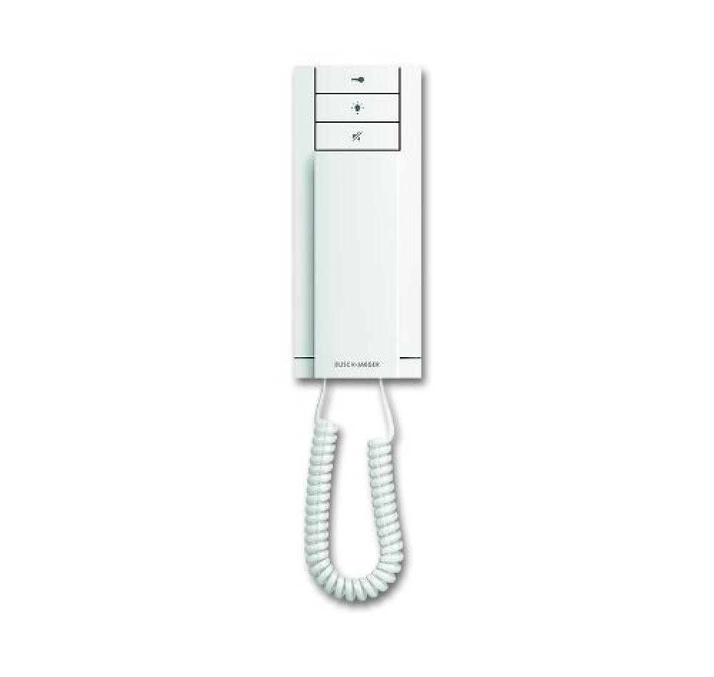 Busch-Jäger 83205 AP-624 Citofono Design Bianco Opaco - Nuovo Modello