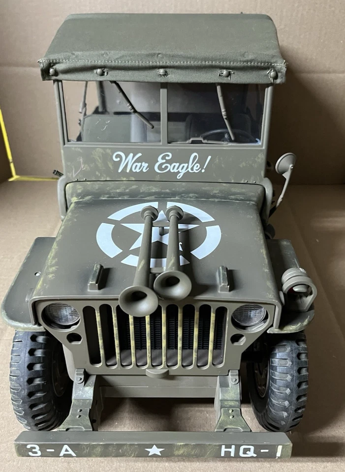 JUGUETES SIGLO XXI Ultimate Soldier Jeep Ejército de Estados Unidos Willys Segunda Guerra Mundial con accesorios.  Foto 2 de 4