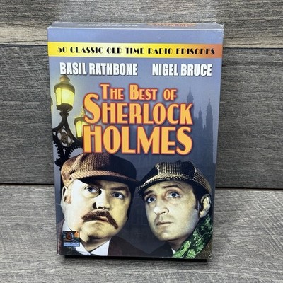The Best of Sherlock Holmes: 50 Old Time Radio Episodes Audio CD Rathbone/Bruce