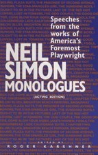 Neil Simon Monologues: Speeches - Paperback, by Neil Simon; Roger - Acceptable n