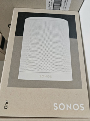 Sonos One Gen. 2 Lautsprecher weiß mit Originalverpackung