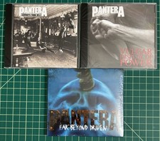 Pantera 3 Cd Lot Cowboys From Hell - Vulgar Display Of Power - Far Beyond Driven Pantera 3 Cd Lot Cowboys From Hell - Vulgar Display Of Power - Far Beyond Driven