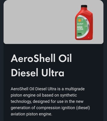 DIESEL ULTRA AEROSHELL USA PISTON AIRCRAFT OILS: 6QT BOX SHELL AERO OEM, GENUINE