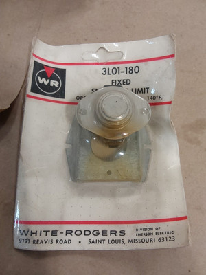 White-Rodgers 3L01-180 Snap Disc Limit Control Open 180F Close 140F