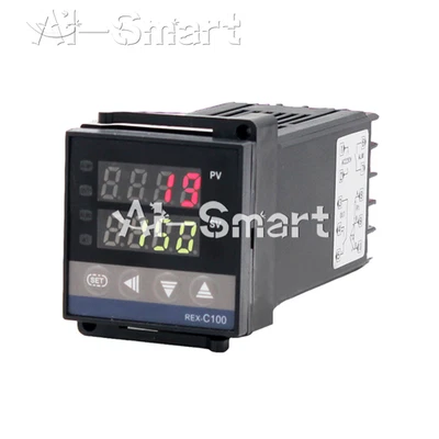 MARKENLOS REX-C100 Digital LED Temperature Controller Thermocouple Output Relay K -Type