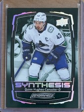 2023-24 Upper Deck Engrained - Synthesis Quinn Hughes #S-24