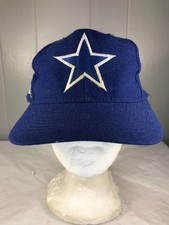 Vintage American Needle Dallas Cowboys Blockhead SnapBack hat cap One Tone 90s