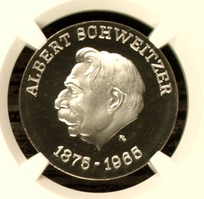 1975 East Germany Silver 10 Ten Mark, PROOF, 1040 mintage NGC PF 66 ULTRA Cameo - Image 2 of 4