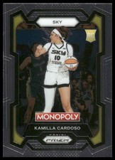 Kamilla Cardoso Rookie RC 2024 Panini Prizm Monopoly WNBA #2 Chicago Sky