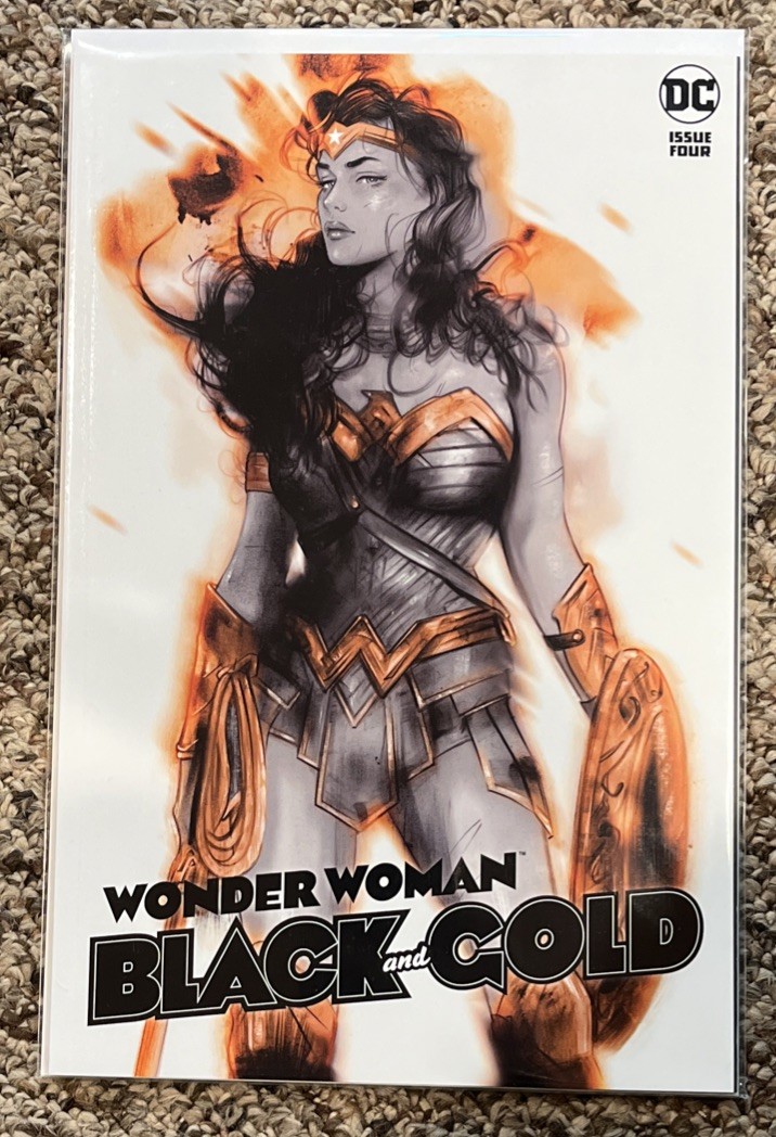 WONDER WOMAN: BLACK & GOLD #4 A Comic Book
