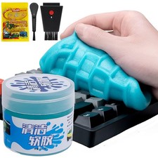 4-1Pcs Soft Sticky Clean Slimy Gel Cleaner Wiper for Laptop Keyboard Car Cleanin