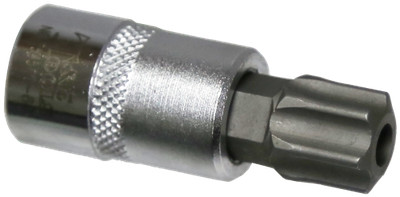 T60 x 3/8''Drive Tamper Torx Socket 50mm long T&E Tools T5451