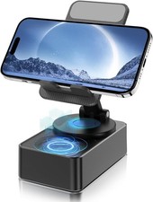 Induction Speaker, Cell Phone Stand with Wireless Bluetooth Speaker, HD Surround