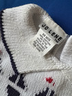 Vintage Jo Lene Embroidered Sailor Nautical Knit Romper Size 6/9 Mos Navy White — photo 4