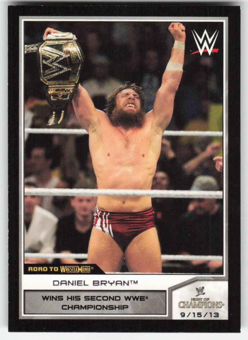 2014 Topps WWE Road to Wrestlemania Daniel Bryan #42