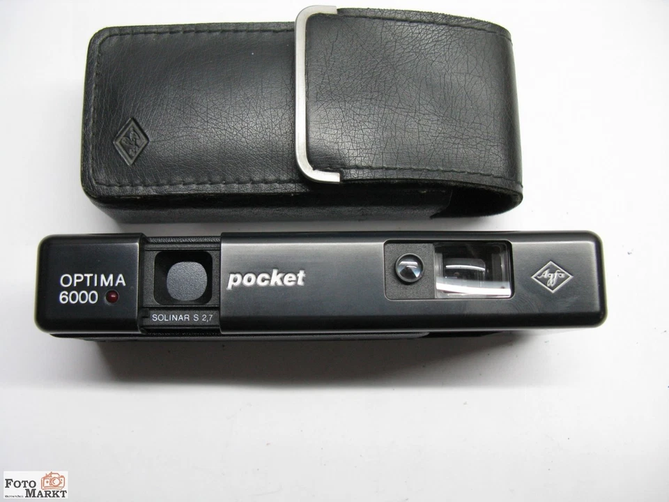 Agfa Pocket-Camera Optima 6000 sensor Objektiv Solinar s 2,7 lens (Pocket 110) - Bild 2 von 3