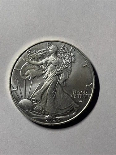 2024 1 oz American Silver Eagle Coin BU