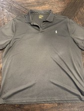 Ralph Lauren Performance Polo Shirt Dark Grey Men  s XL