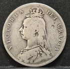 1888 Victoria Half Crown — photo from another recent sale