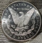 1878-s Morgan Silver Dollar Brilliant Uncirculated ULTRA Cameo  Slight Mirrors