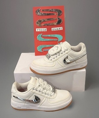 Nike Air Force 1 Low Travis Scott 'White Gum' AQ4211-100  ComplexCon | Size 7