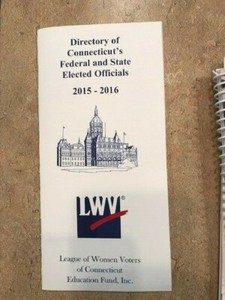 Connecticut League of Women Voters Elected Officials Guide-2015-2016