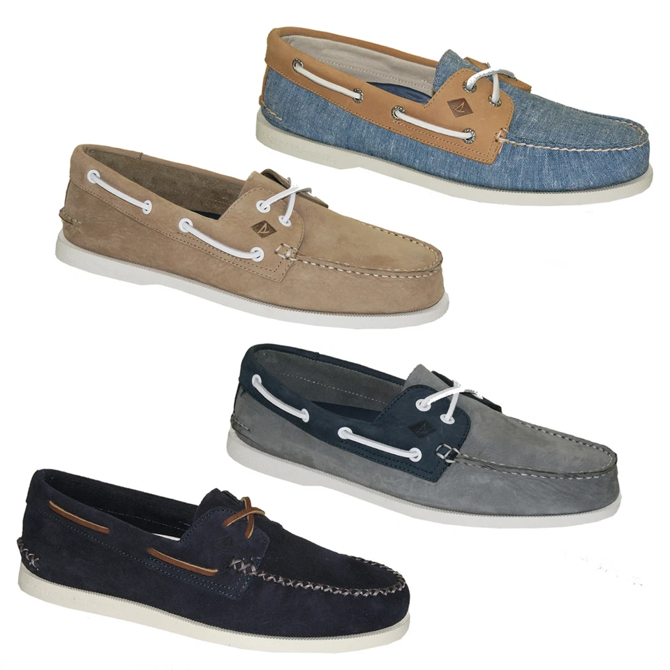 Sperry Top Sider A/O 2-Eye Boat Shoes Herren Deckschuhe Halbschuhe Segelschuhe - Bild 1 von 1