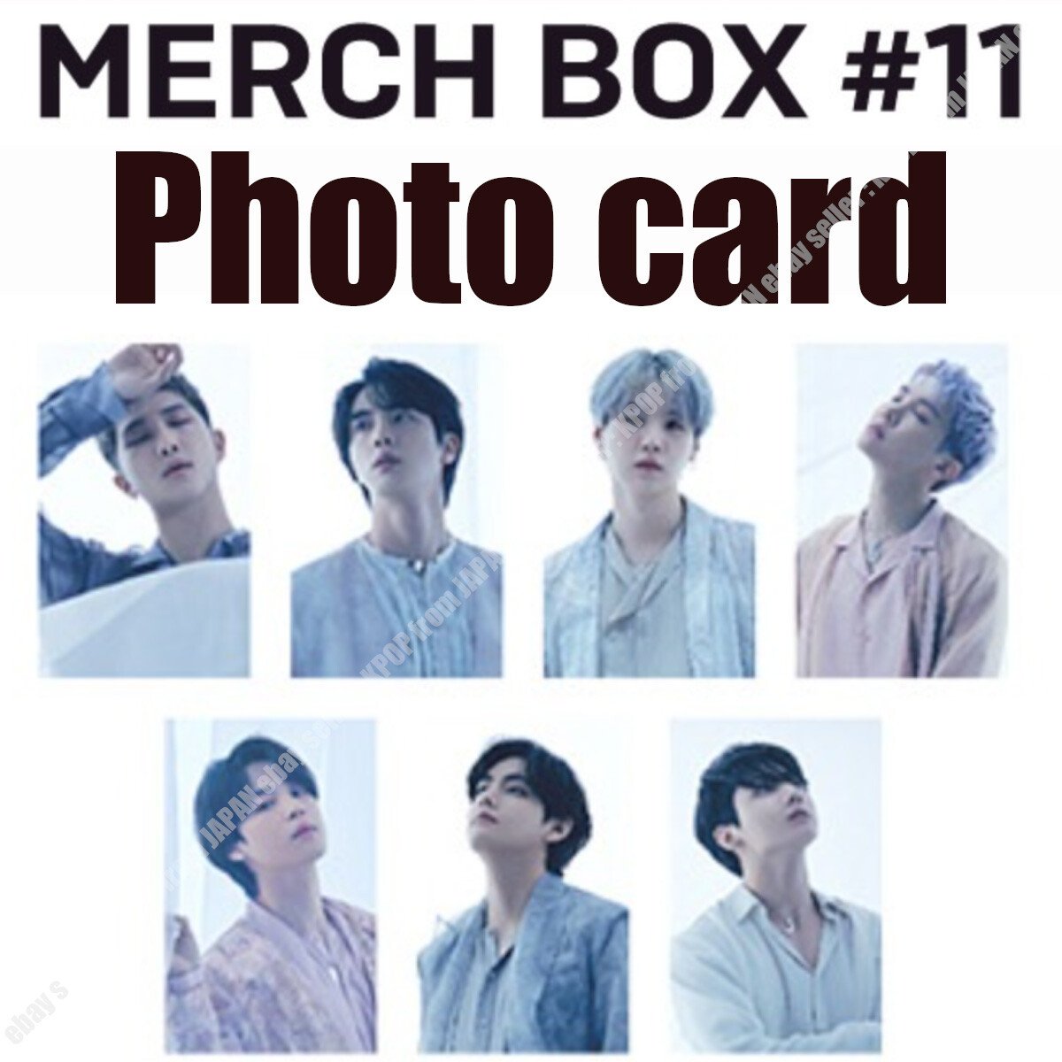 アイドル BTS MERCH BOX #11 BTS OFFICIAL Merch Box #11 Orgel Full Set including