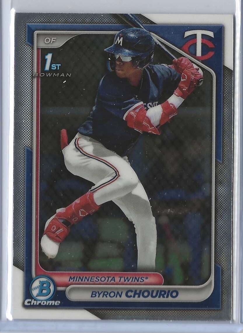Byron Chourio 2024 Bowman #BCP-129 Chrome Prospects Minnesota Twins