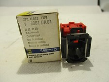 NEW SQUARE D 9001-DA01 CONTACT BLOCK
