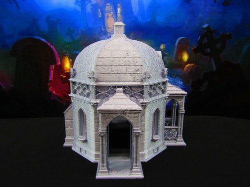 Grande Mausoleo a Cupola per Cimitero/Cimitero Scatter Terreno Stampa 3D - Foto 5 di 9
