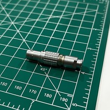 HangTon Push-Pull Metall-Stecker FGG 3 Pin (Male) – Für 12V/24V Steadicam Power, LEMO Kompatibel