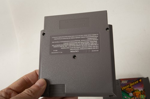Cartucho de juego Caesar's Palace & Vegas Dream Nintendo NES (E3L) (JSF6) video - Imagen 3 de 9