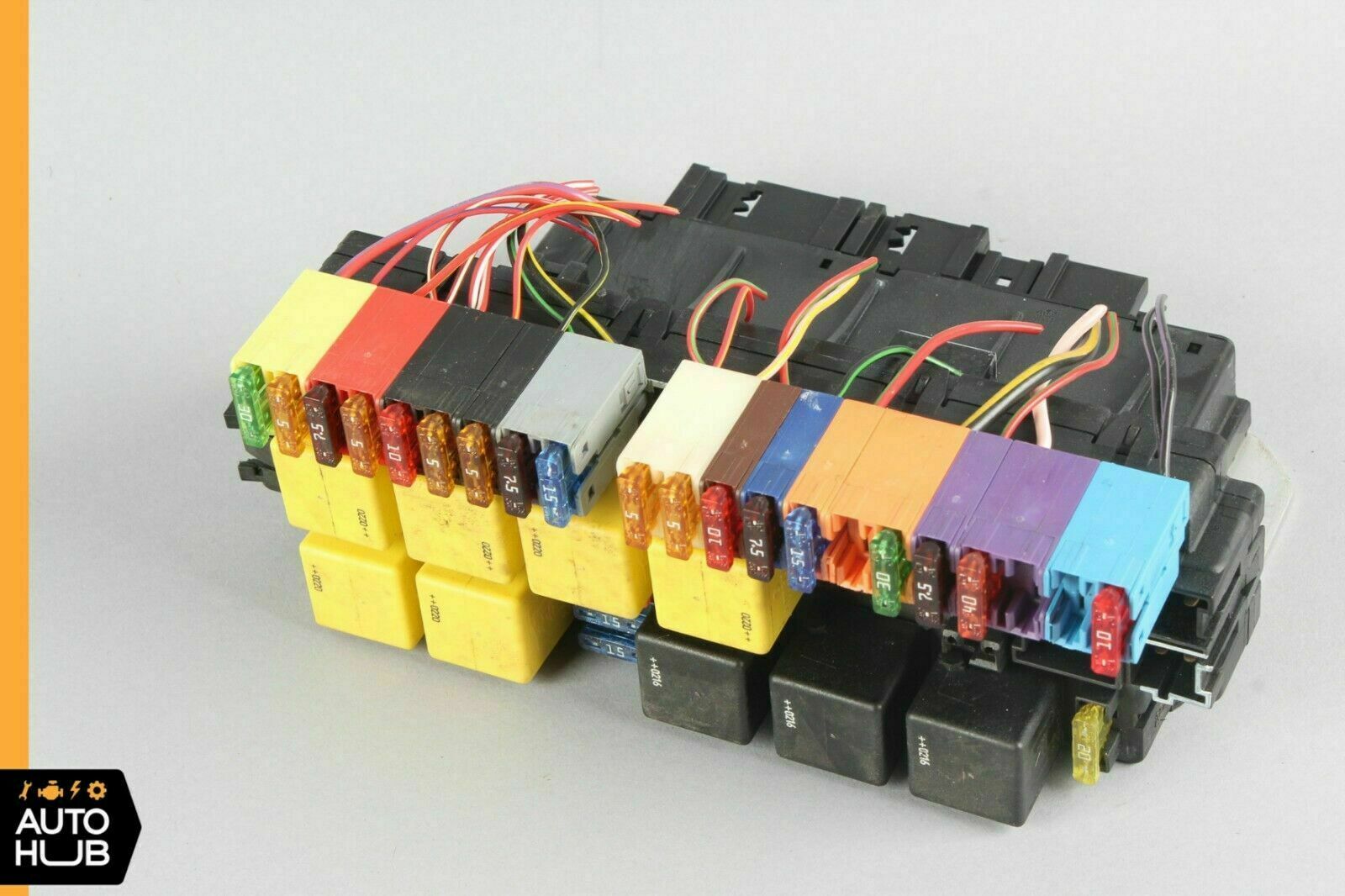 03-12 Mercedes R230 SL500 SL550 SLR Front Left SAM Fuse Box Control Module OEM