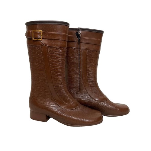 Vintage Mario De Gerard Carmel Tan Leather Boots Men’s Size 9.5 Vintage Mario De Gerard Carmel Brown Leather Boots - Women main image 3