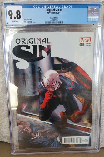 Original Sin 6 CGC 9.8 Gabrielle Dell'Otto 1:50 Variant 