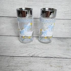 VINTAGE Anchor Hocking Salt and Pepper Shakers Farm Country Ducks  4 3/4" TALL