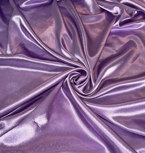 1 mtr shiny purple crepe back satin fabric,bridal,deco,dress..58”wide(147cm) - Picture 9 of 11